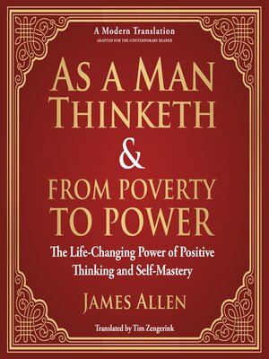 cover image of As a Man Thinketh & From Poverty to Power